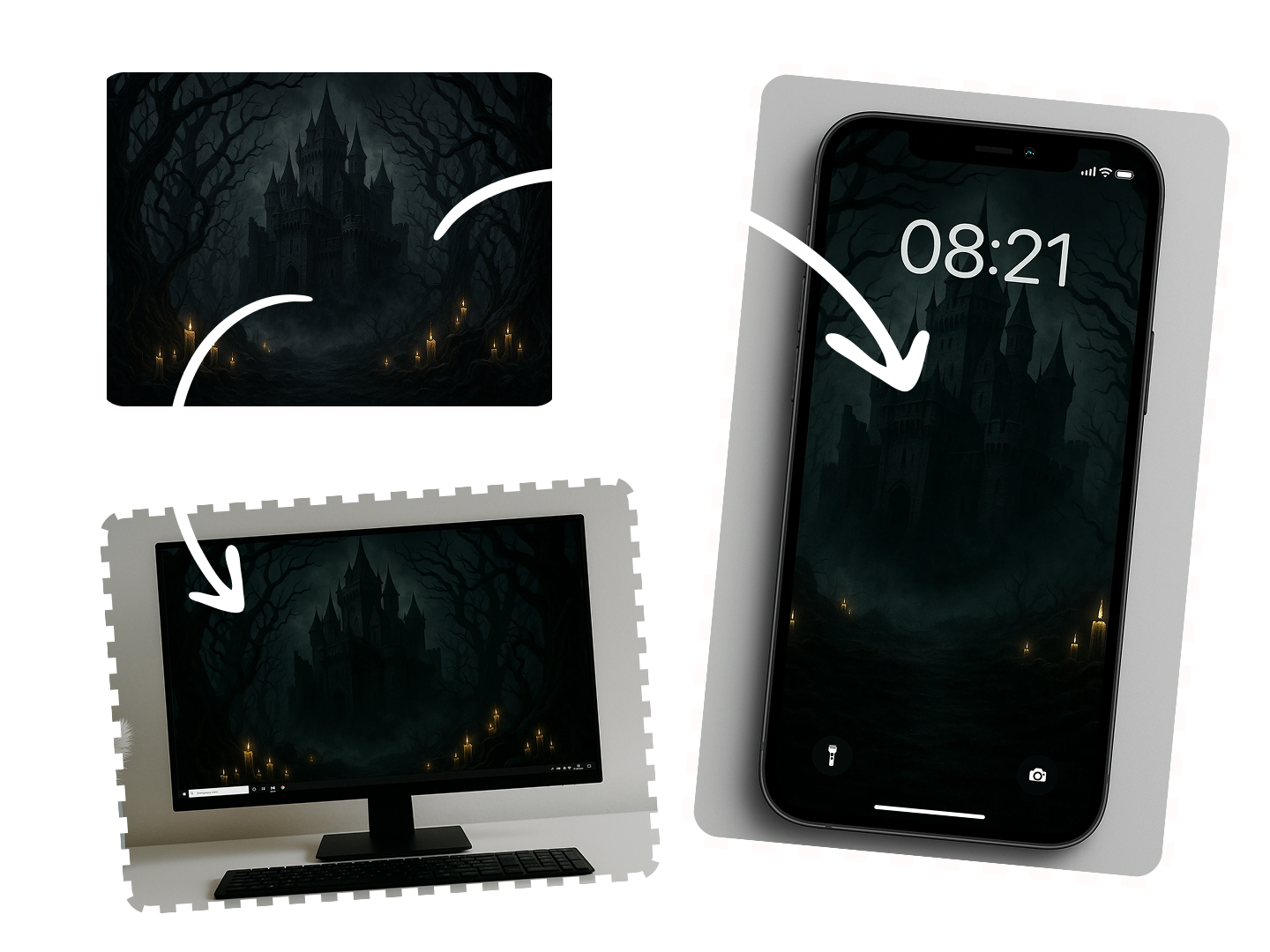 Generate wallpapers for every device