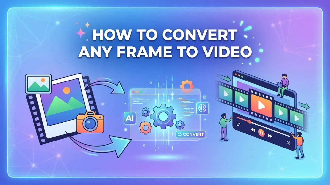 How to Convert Any Frame to Video on Dzine AI in 2026