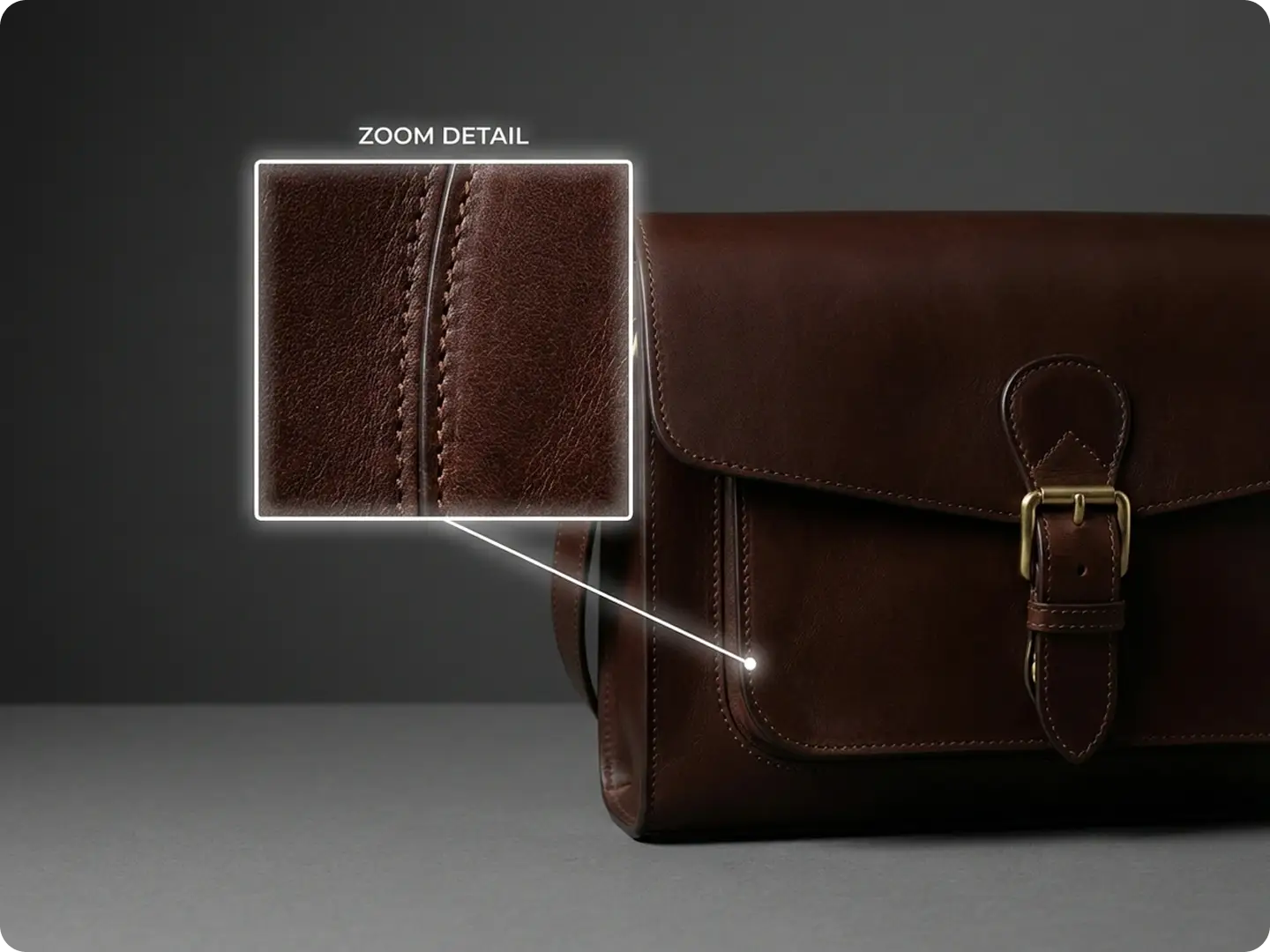 Product image zoomed to highlight details