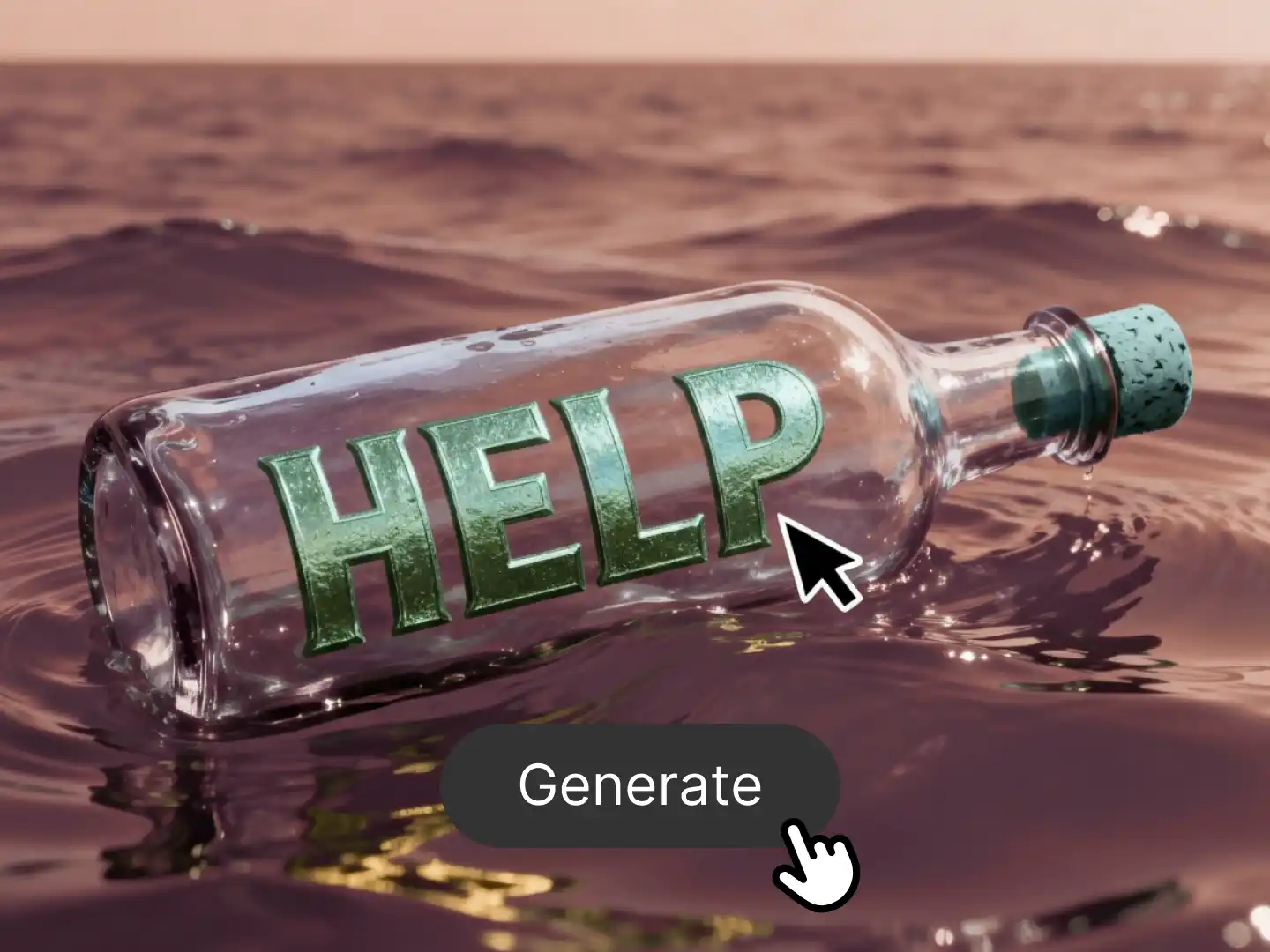 step 3 of using Dzine's color inverter online is exporting and sharing