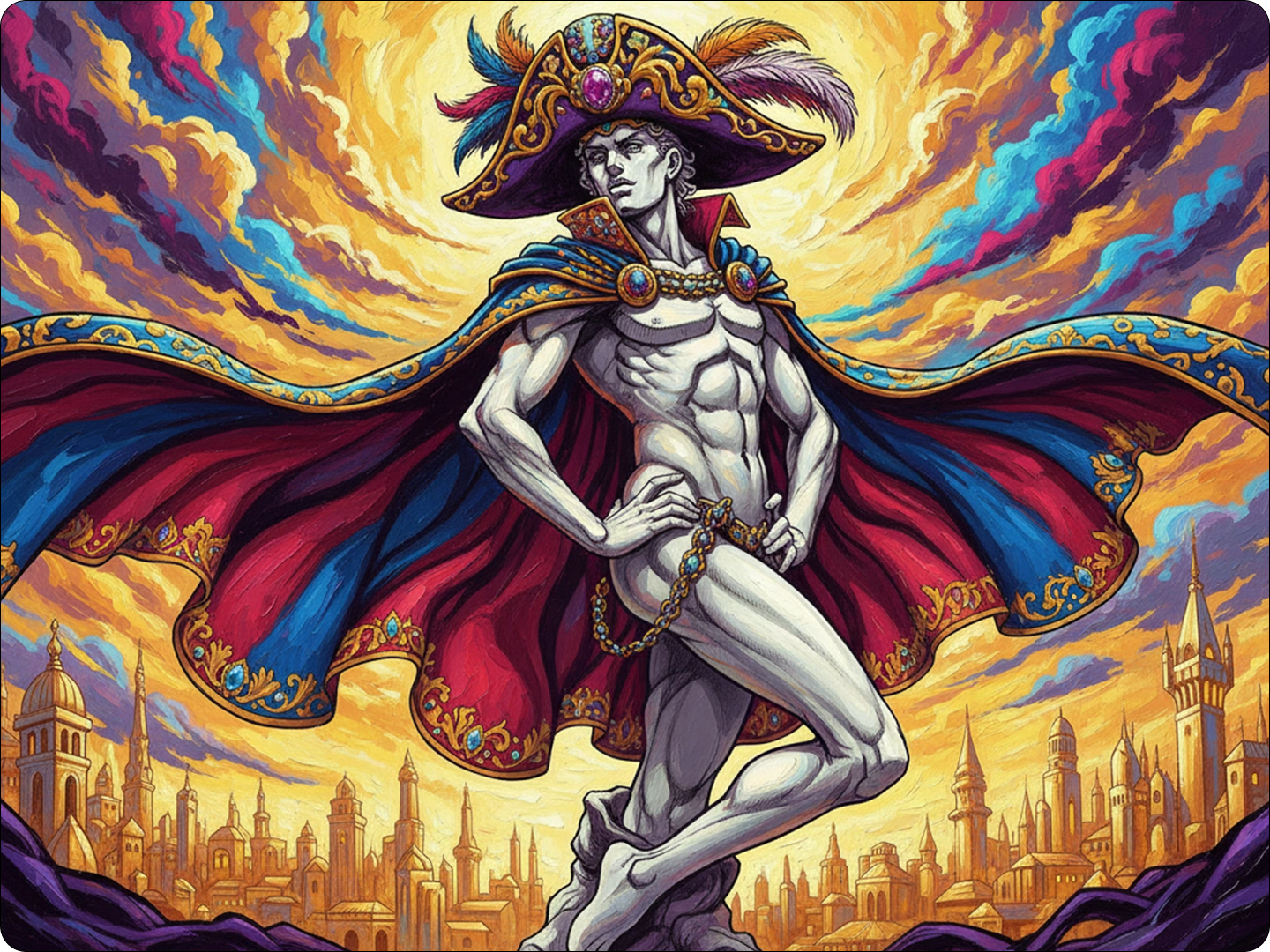 Create dynamic stand-inspired backgrounds