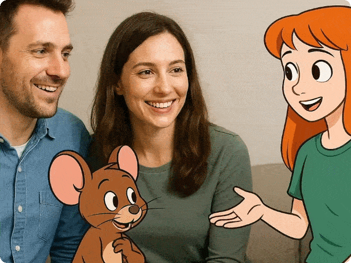 Animate Characters with Real Speech