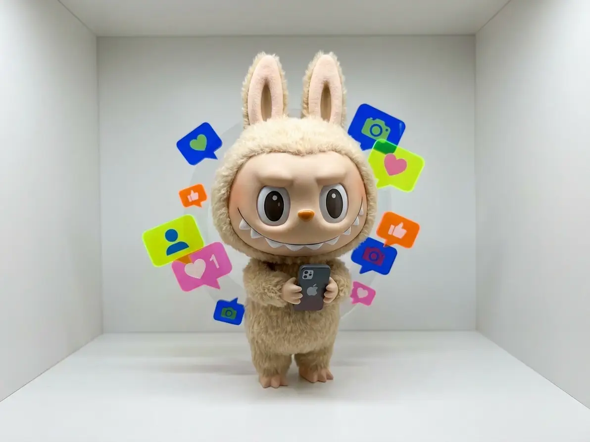 Labubu Art for Social Media