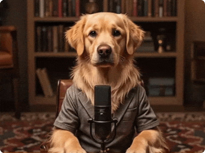 Pets or toys into talking video