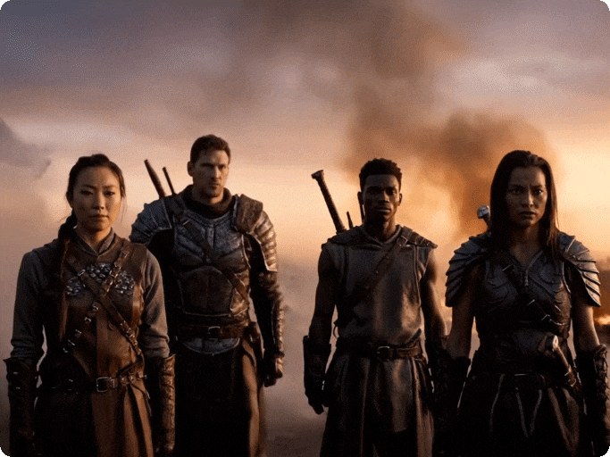 Supports 4 characters