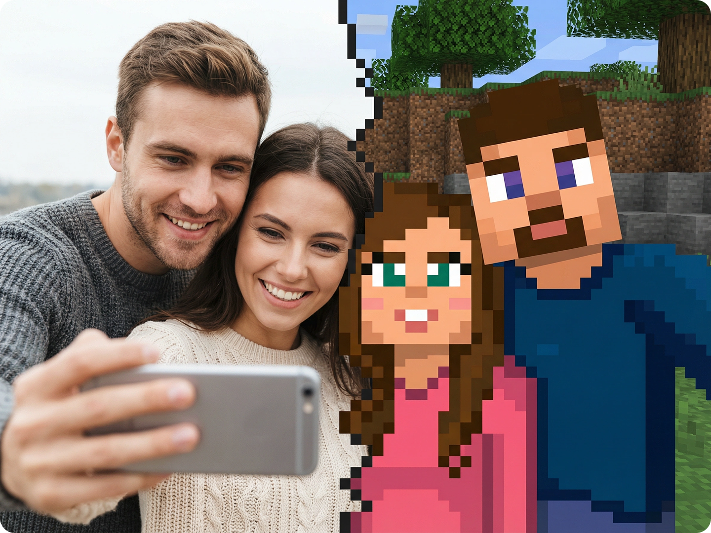 Make pixel art maps for in-game events