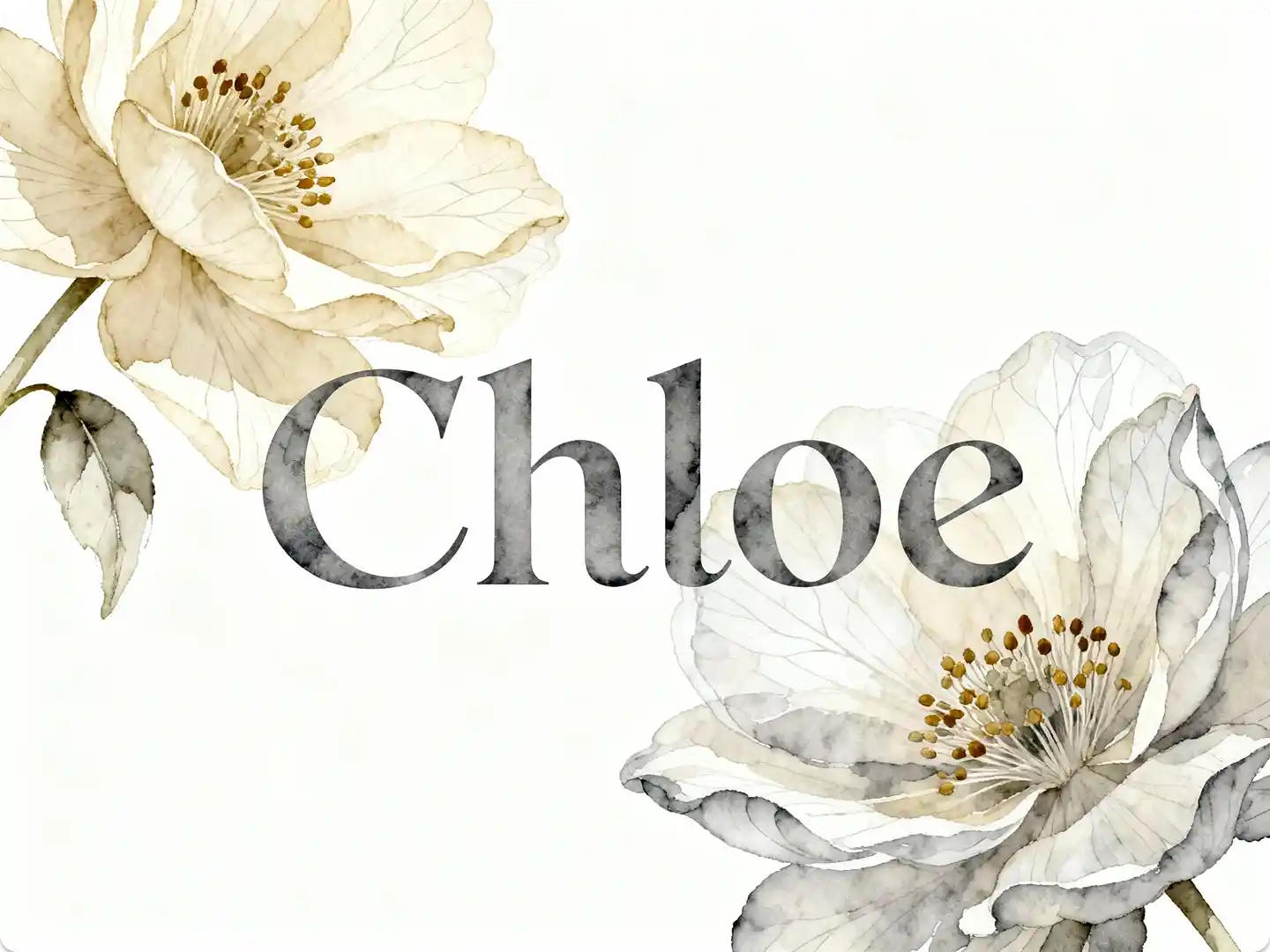 Create a Deeply Personal Flower Name Wallpaper