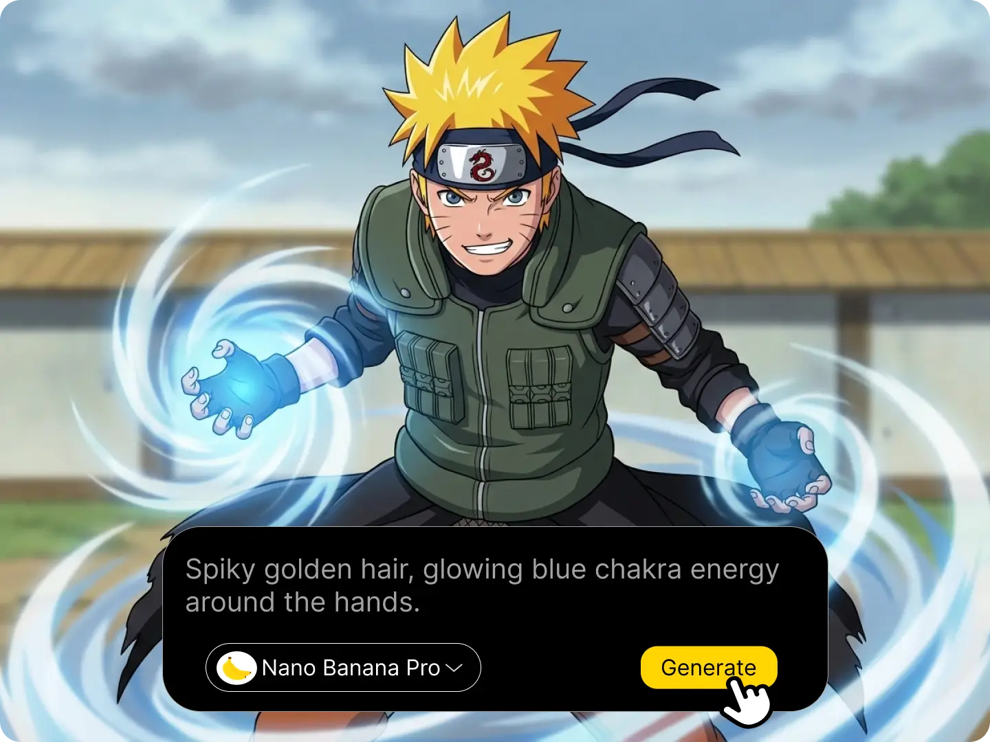 Text to Naruto OC creation