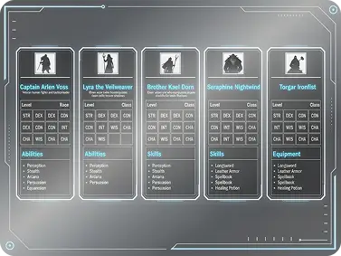 Generate 5e NPCs Following Official Guidelines