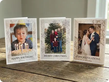 Custom Overlays for Greeting Cards