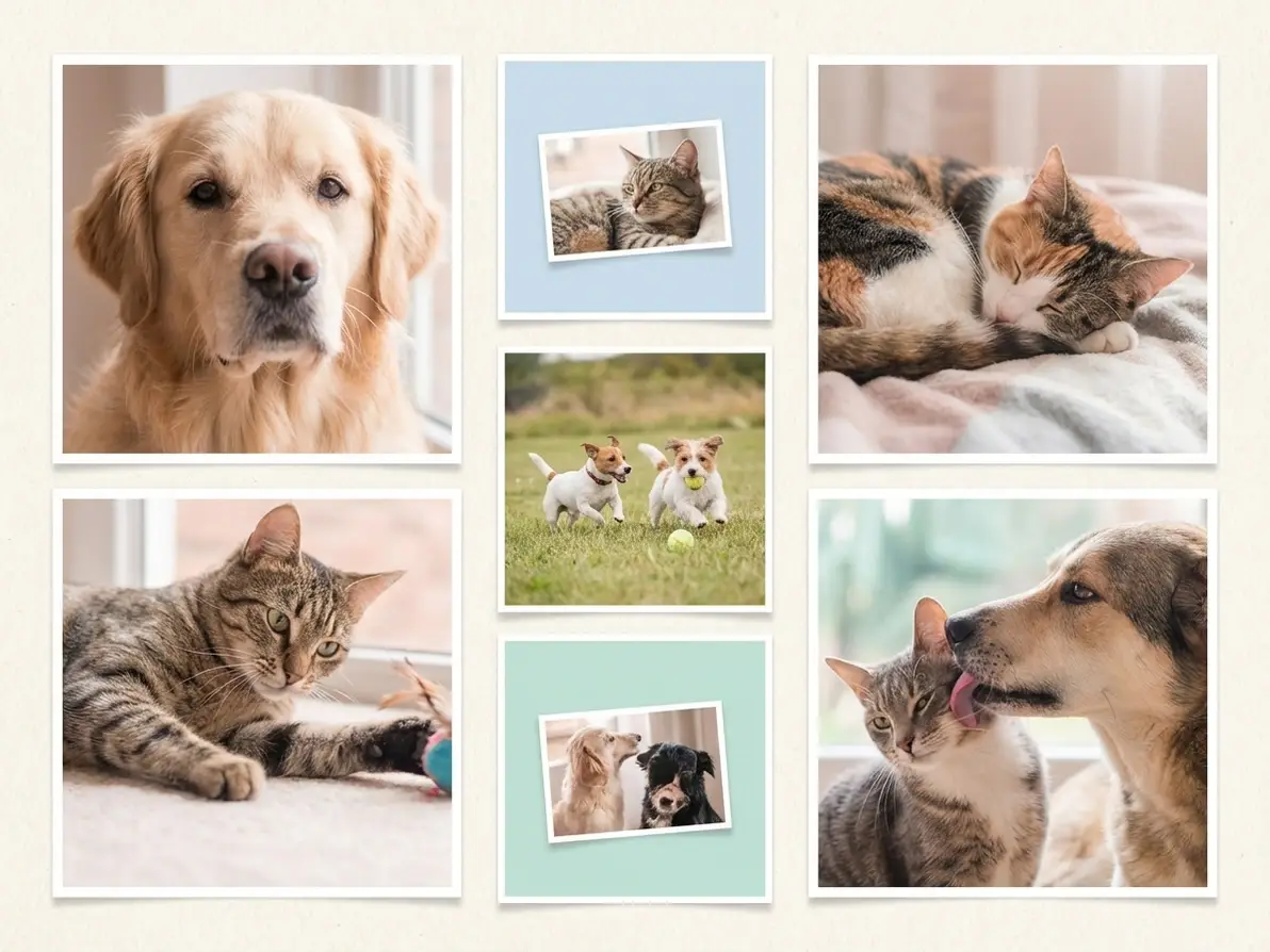 Create Adorable Pet Photo Collages