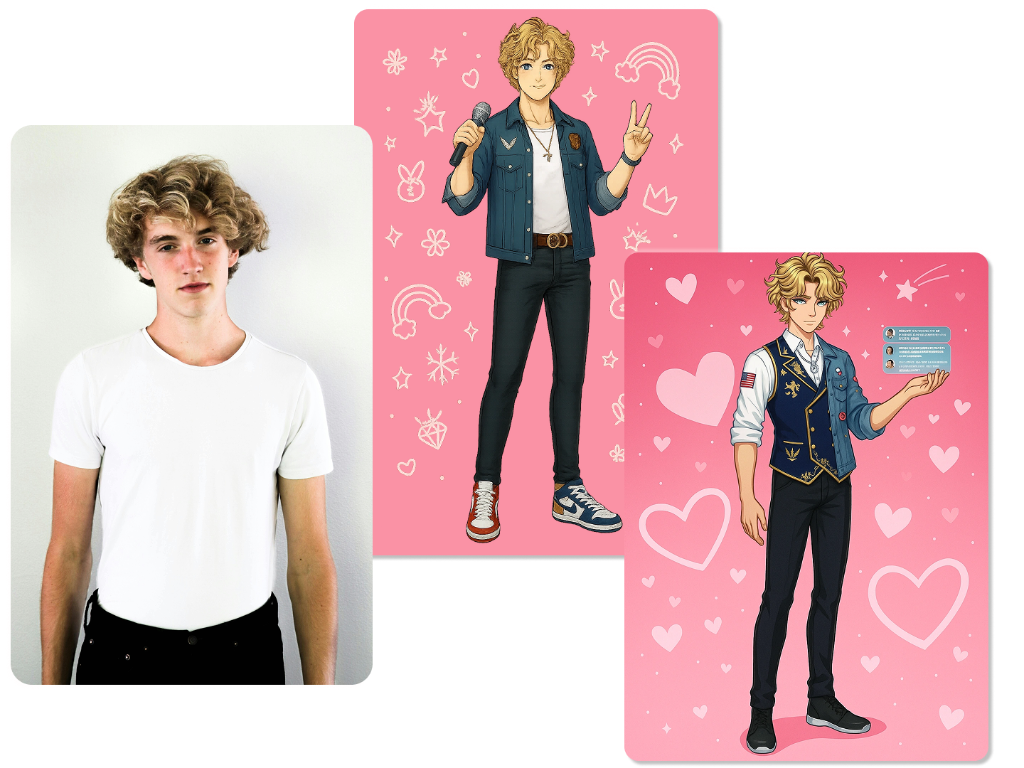 Pink background for professional headshots