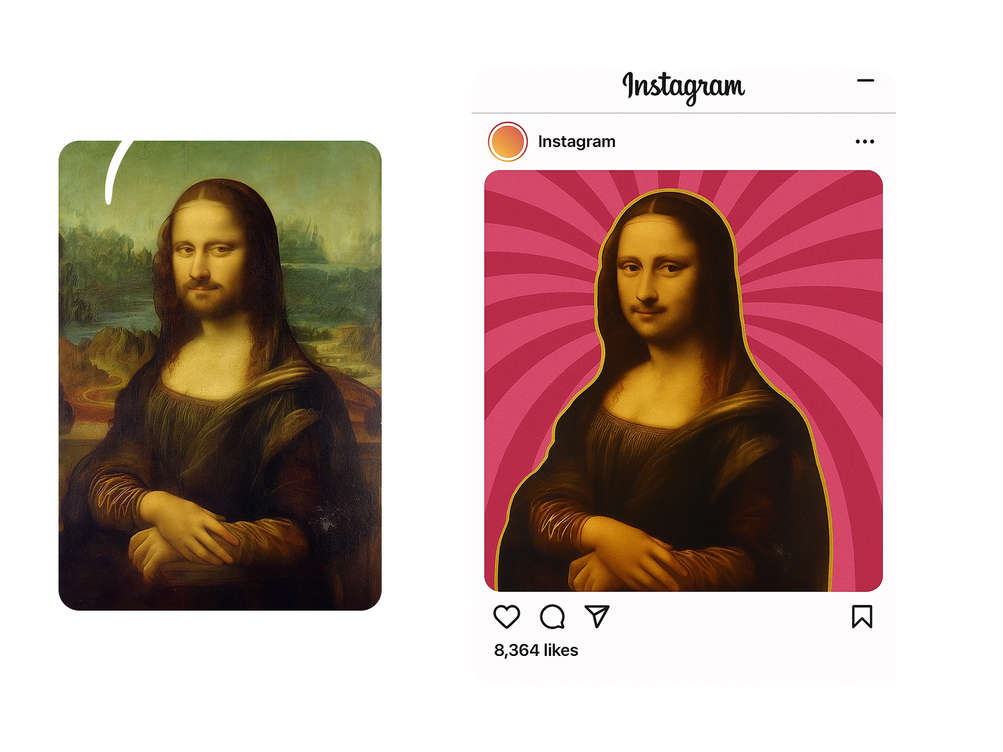 Pink background for social media posts
