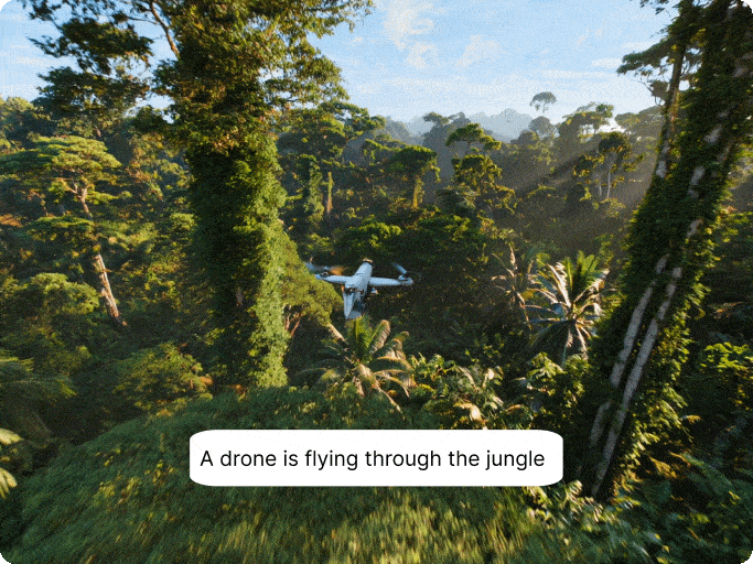 Generate dynamic scenes
