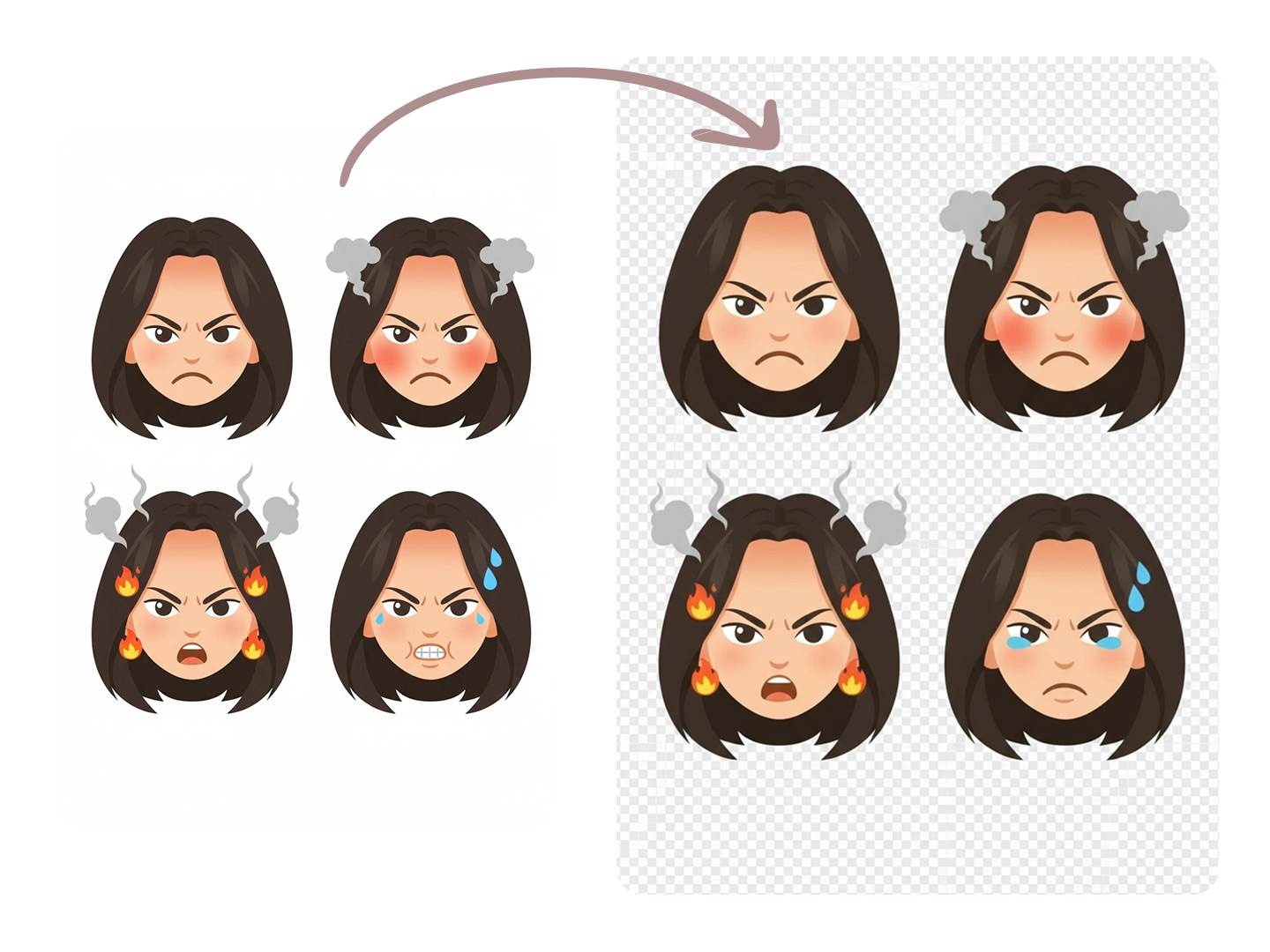 PNG Avatars and Stickers