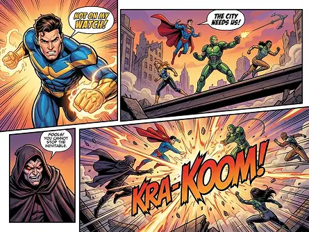 Sequential Art with Dialogue