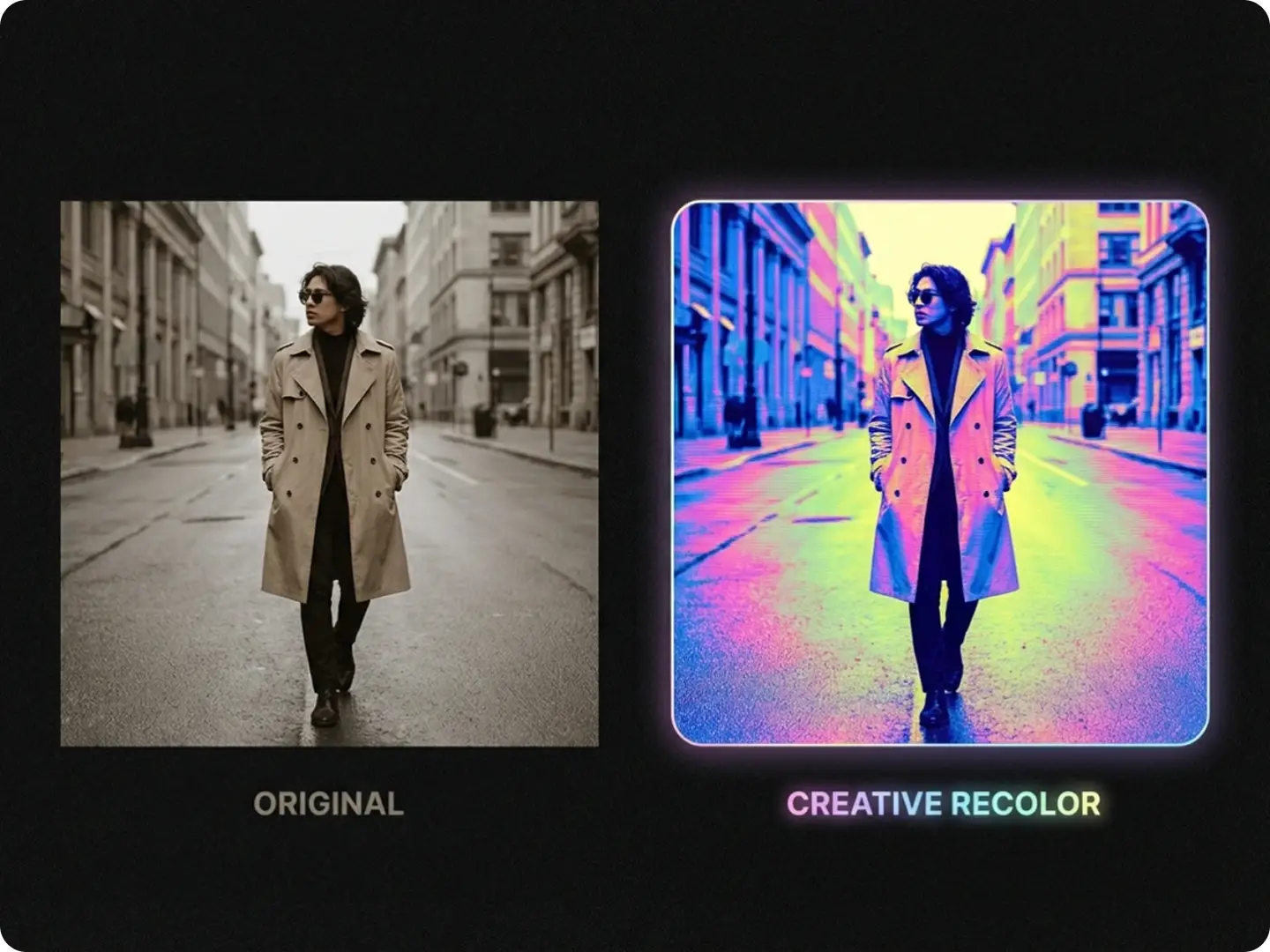 Creative design recolor