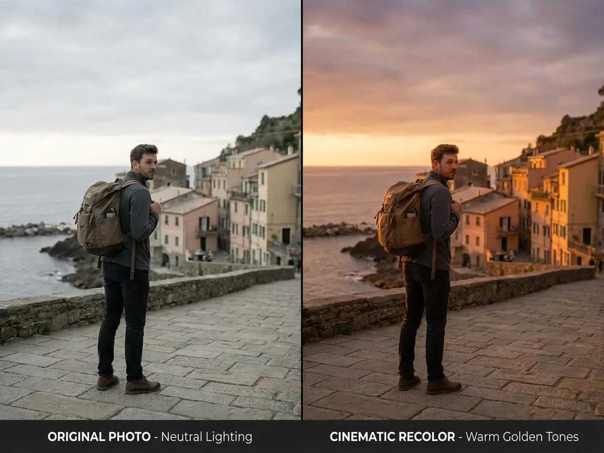 Recolor Vacation & Portrait Photos