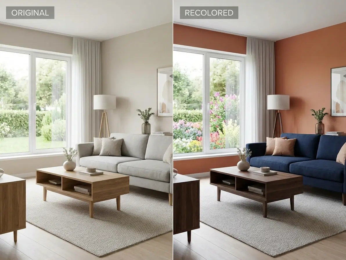 Recolor Interior/Exterior Property Shots