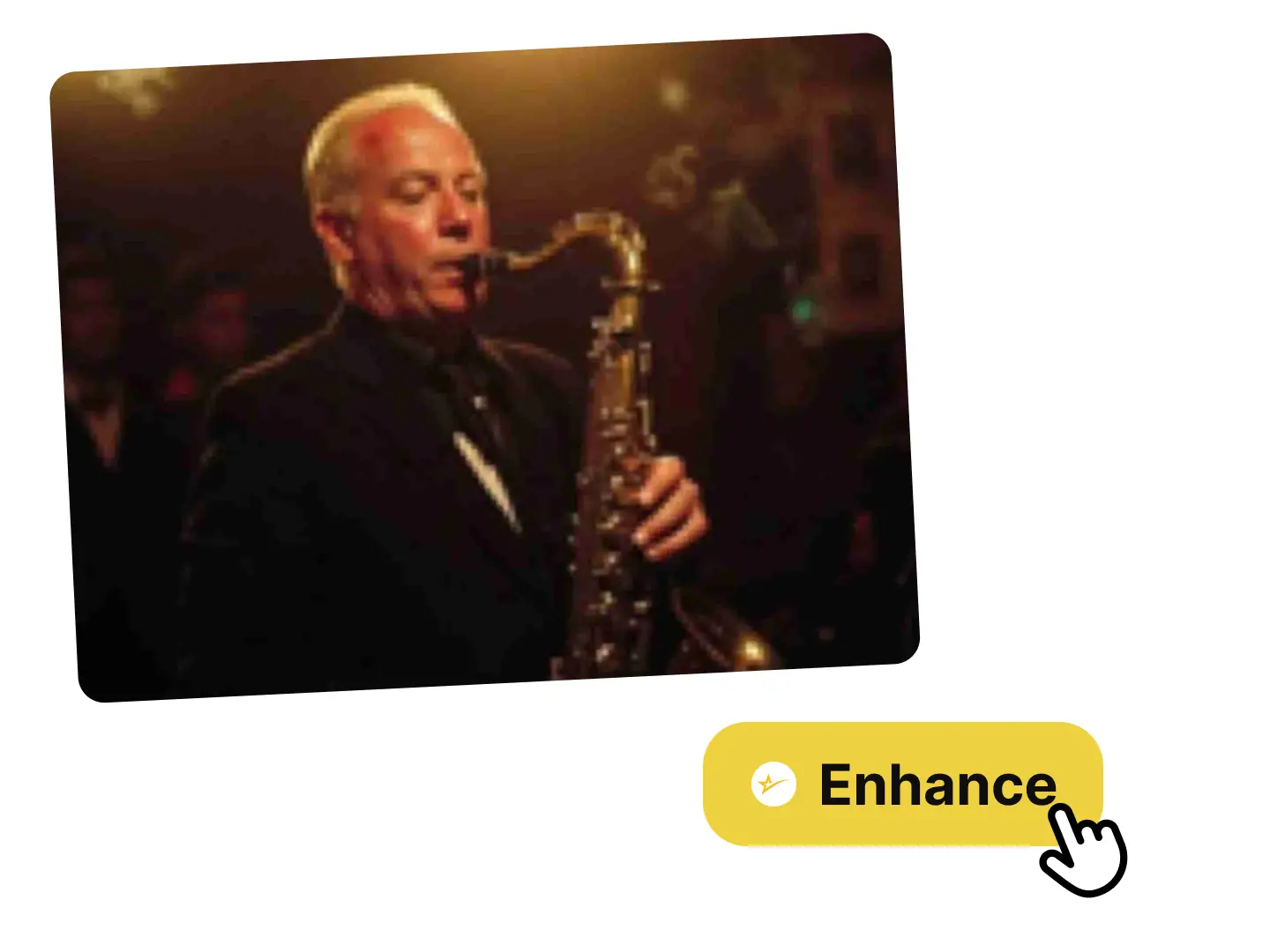 select the sharpen mode