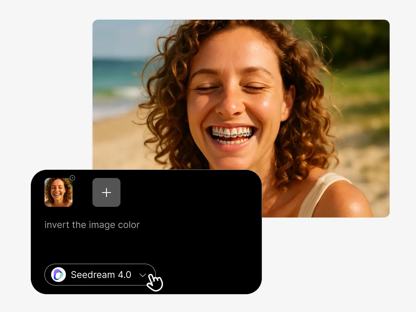 steps 2 of using Wan 2.5 on Dzine is uploading the image or entering the prompt