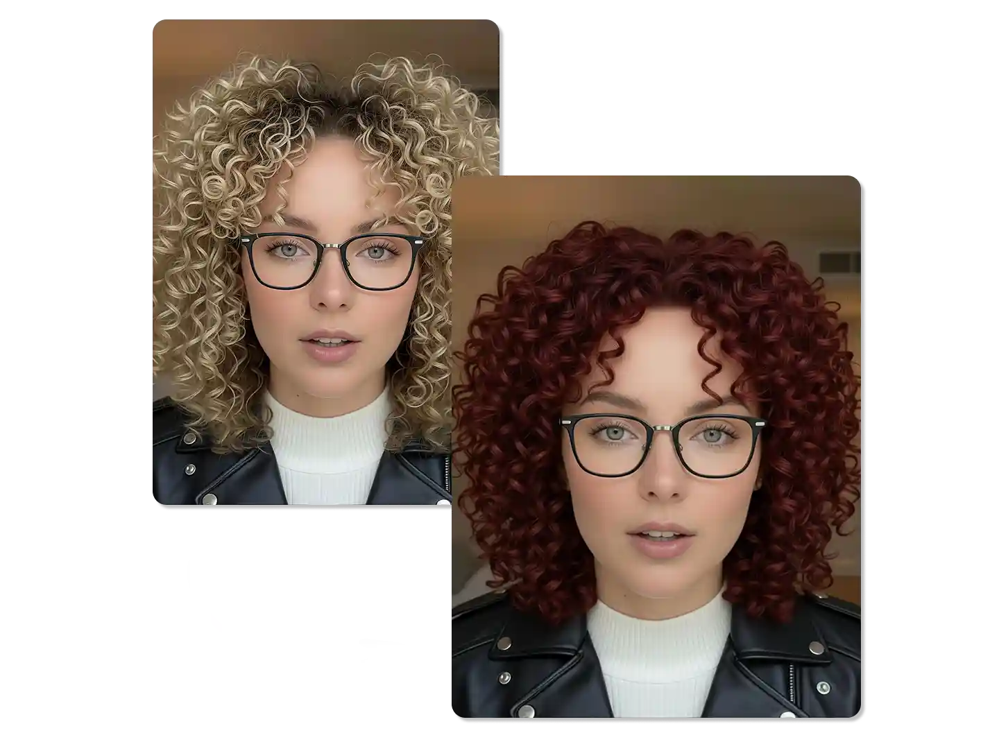 Realistic Hair Color and Texture Changes