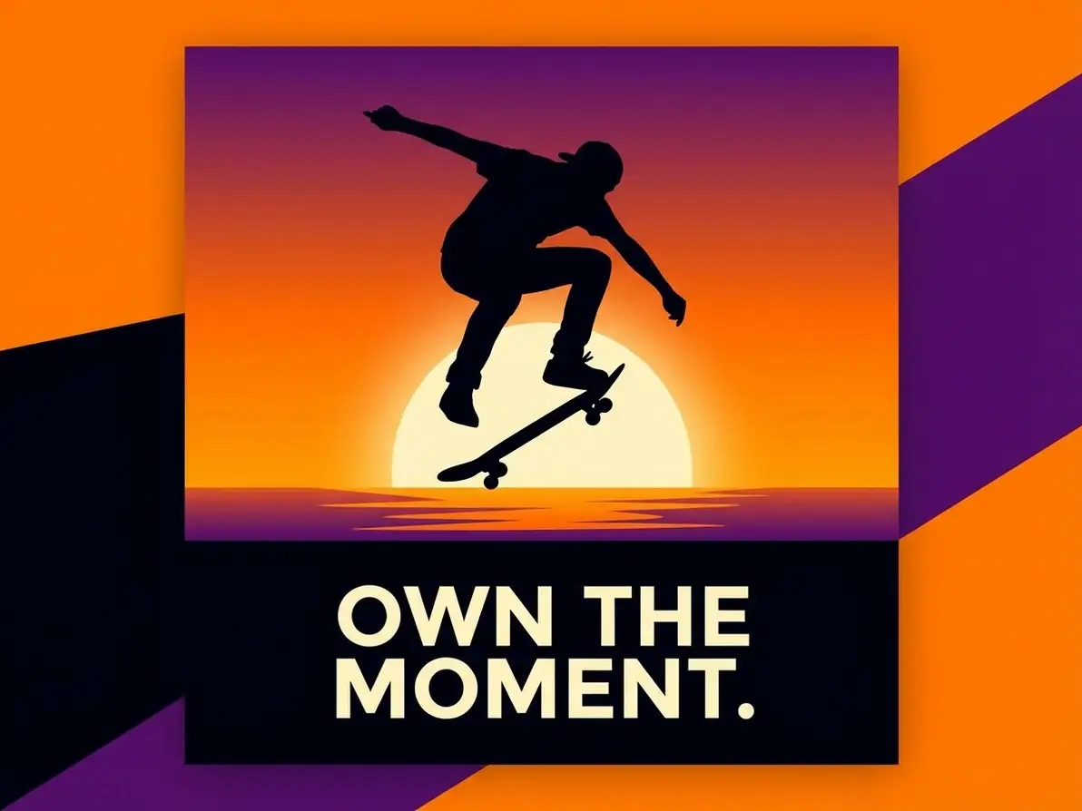 Social media silhouette content