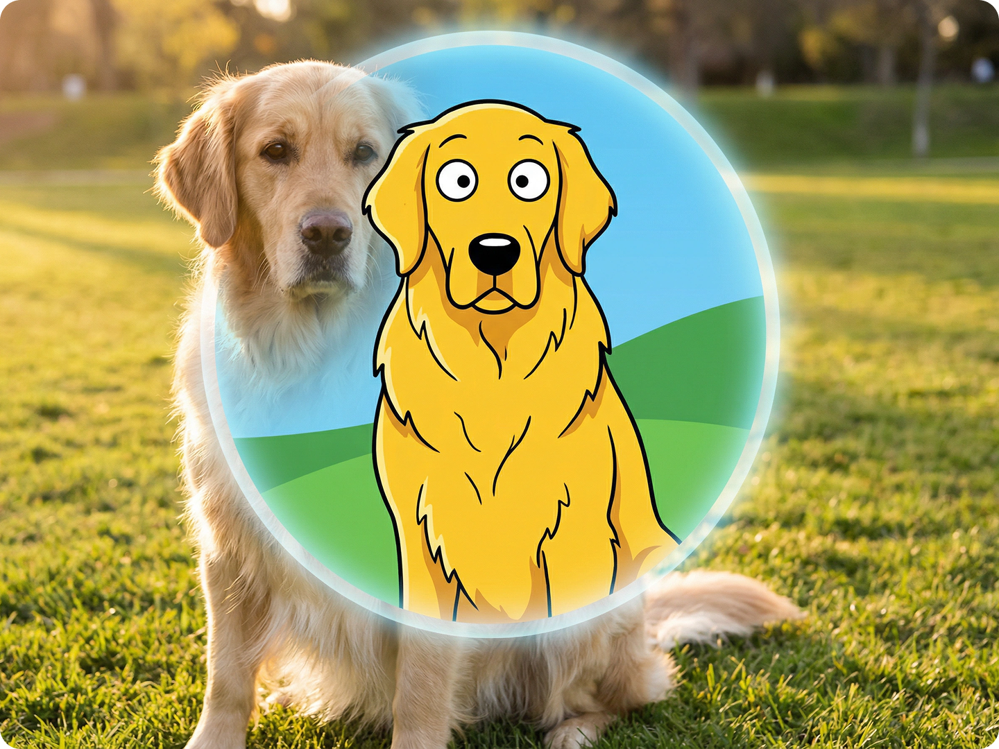 Design simpsons-themed social media posts