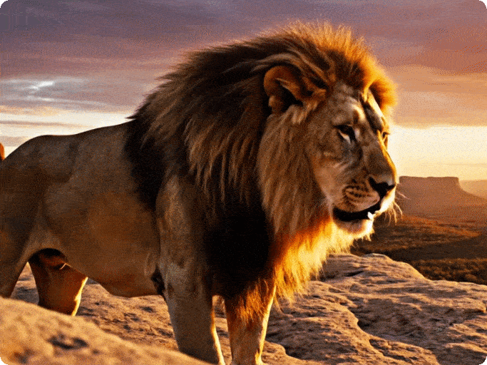 Generated fantasy animals singing