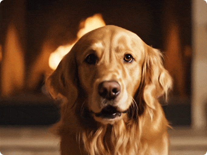 Pet singing with perfect lip sync