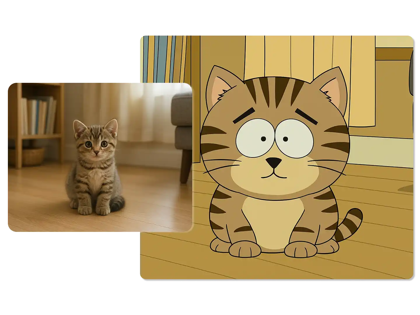 Transform the cat into SP style