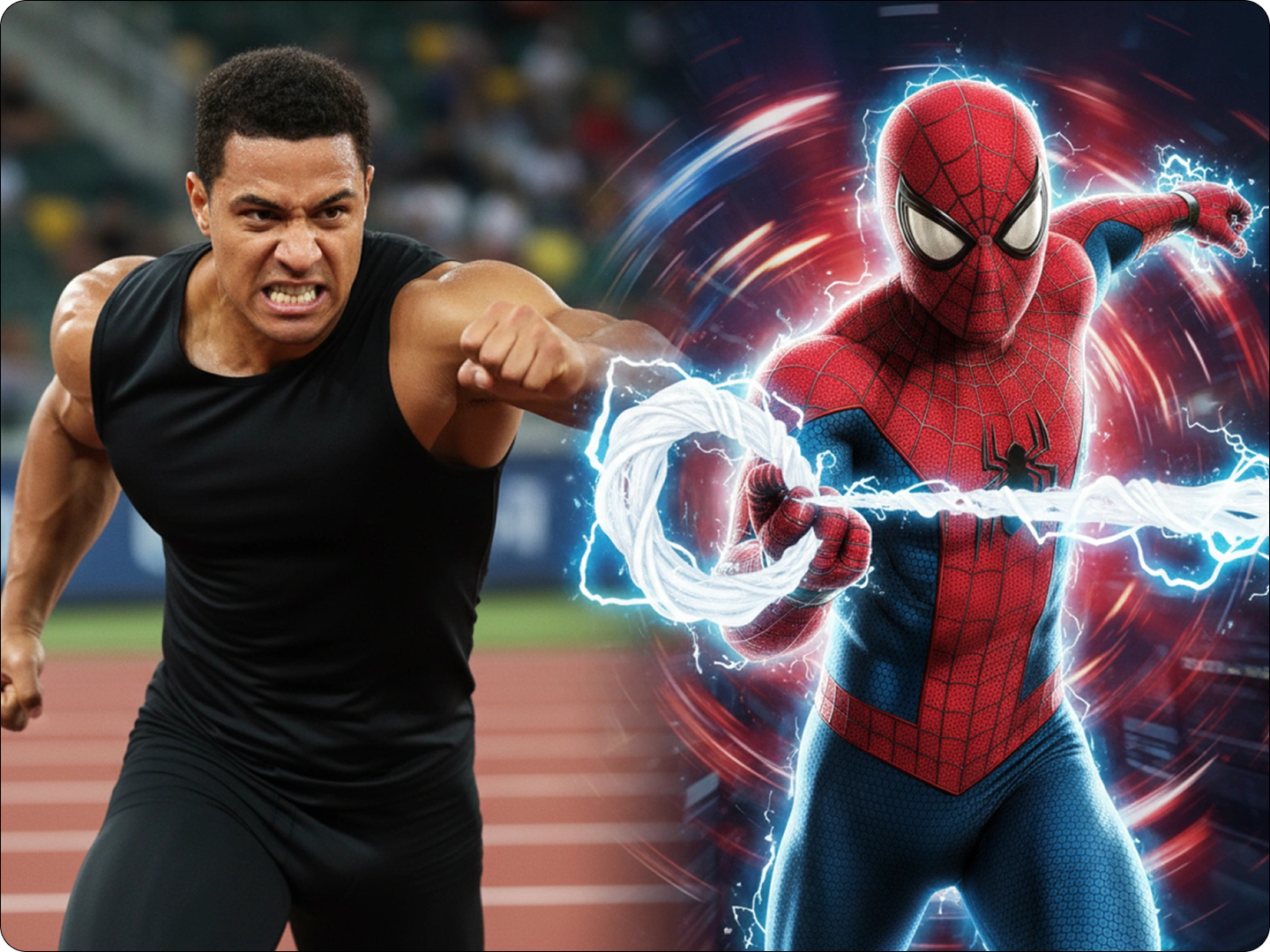 Design custom spiderman face paint looks