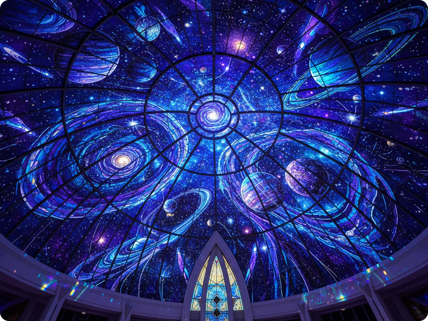 Develop patterns for stained glass jewelry