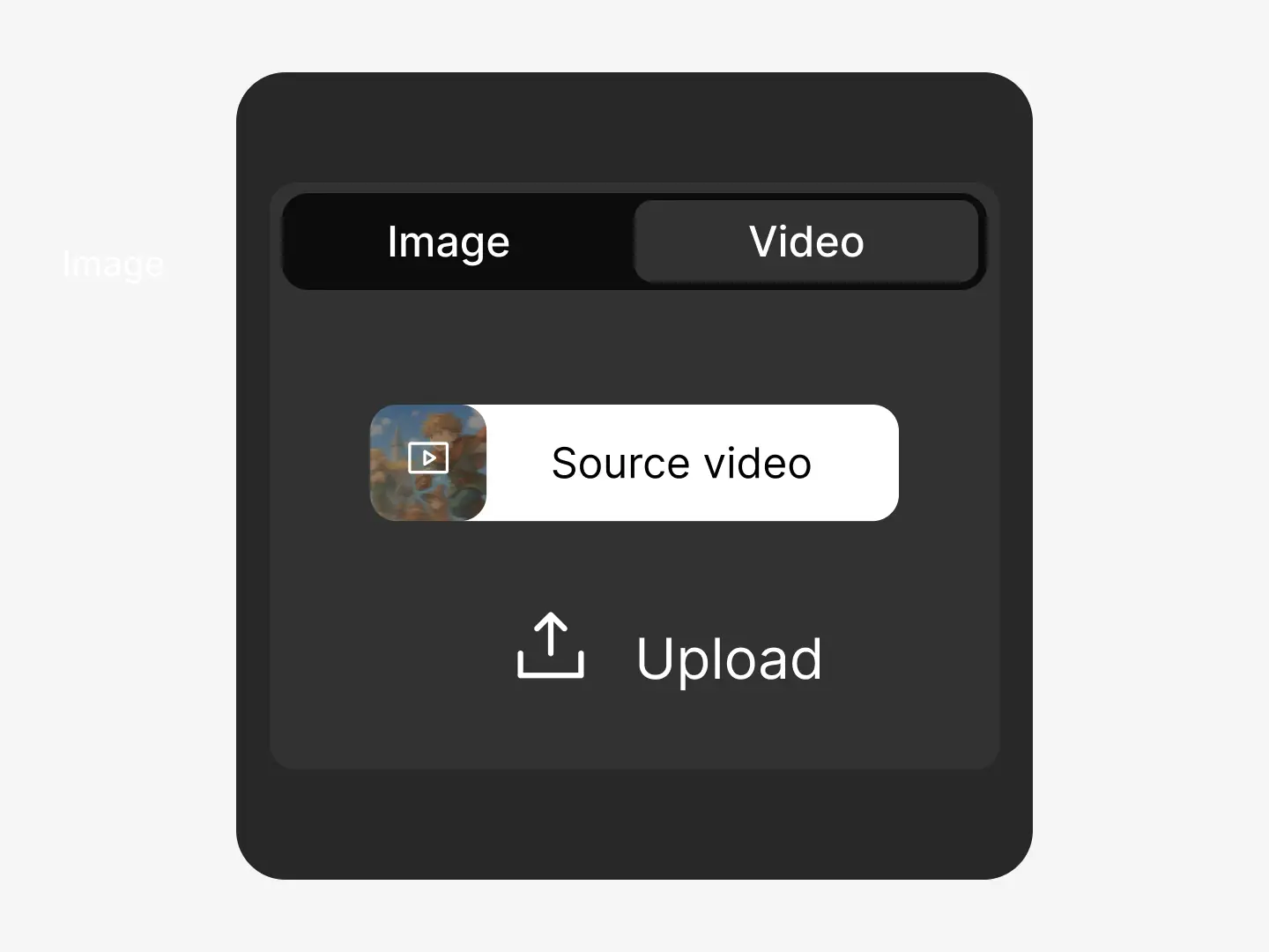step 1 of using Topaz Astra is uploading your video
