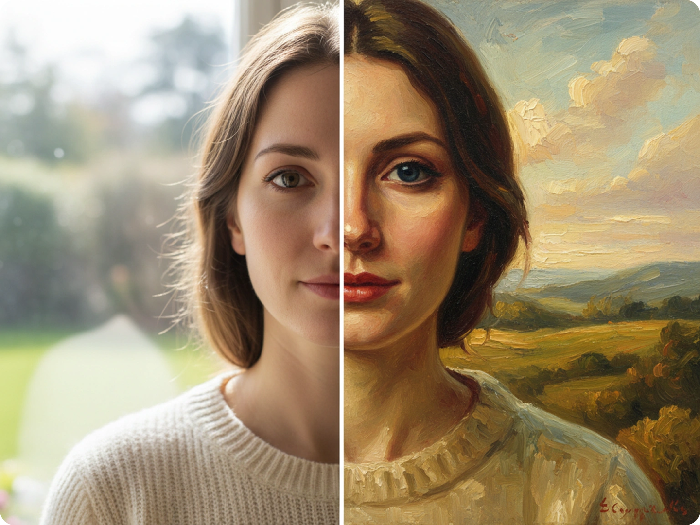 Create timeless portrait paintings