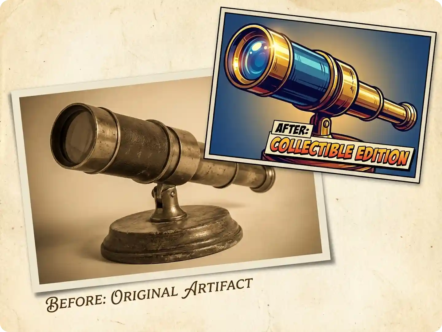 Vintage Item Cartoon