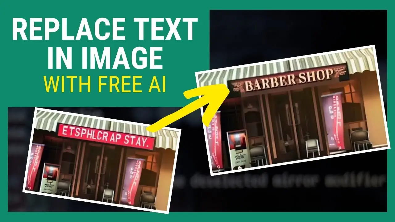 Edit Text in Image with Ease
