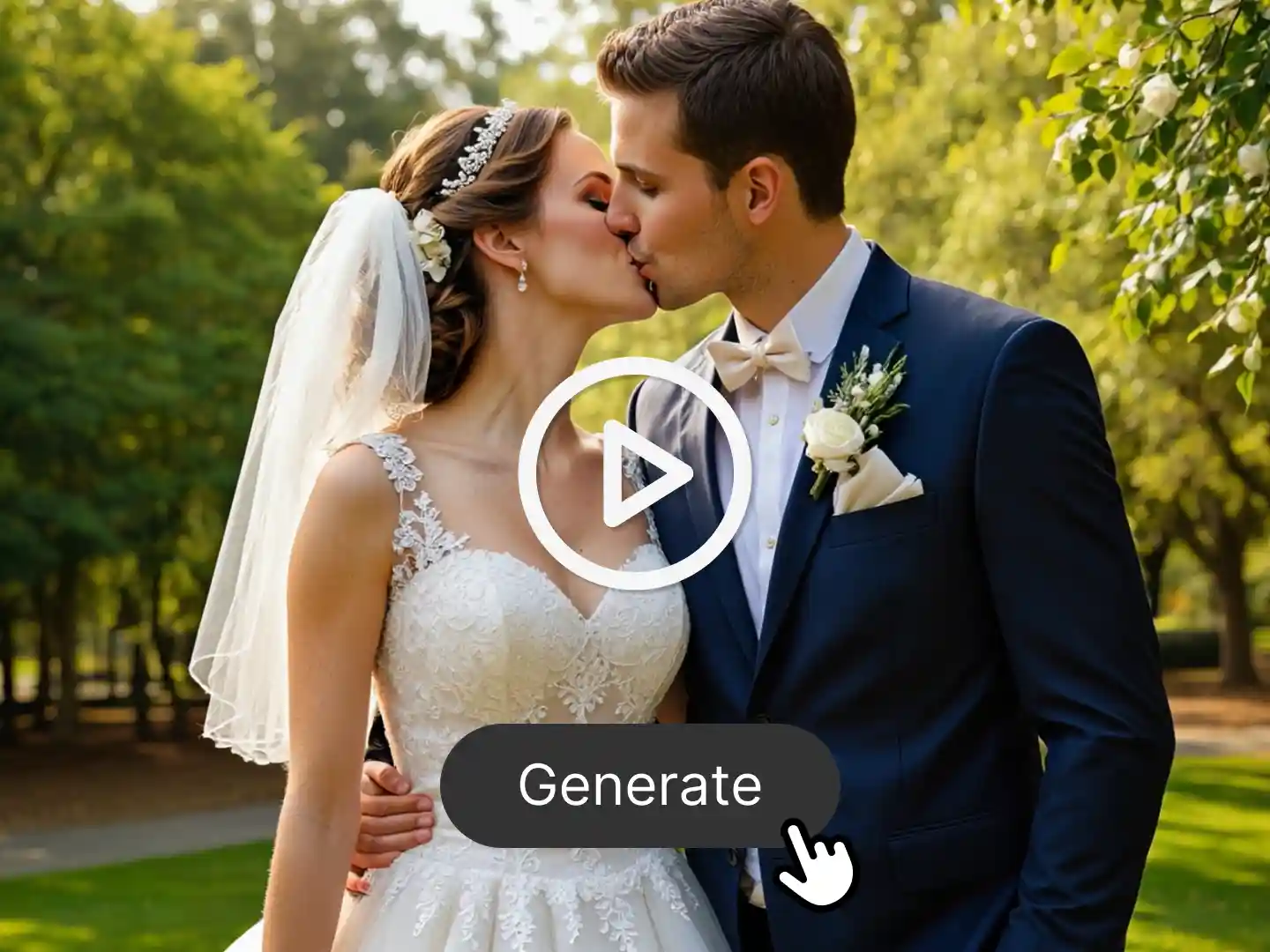 steps 3 of using Wan 2.5 video extender on Dzine is generating the video